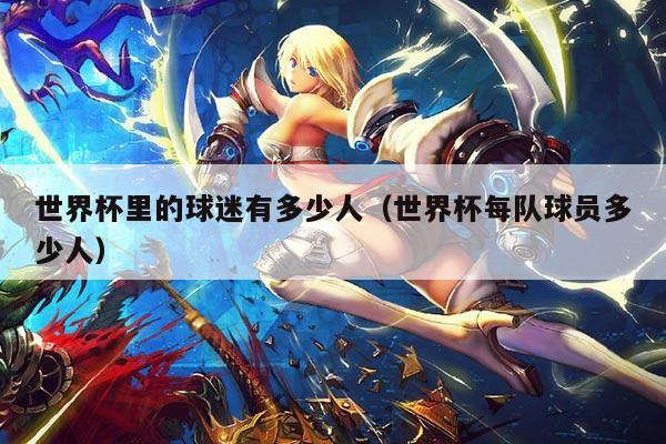 世界杯里的球迷有多少人（世界杯每队球员多少人）